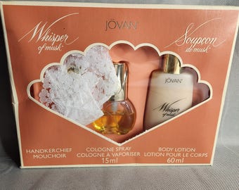 Vintage Jovan Fragrance Collection for Men Gift Set Musk Sex