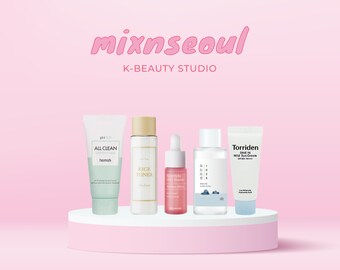 Korean Beauty 5 Step Skincare Mini Set #Radiance Ritual, K-Beauty Box, Skin Care Routine, Gift Set