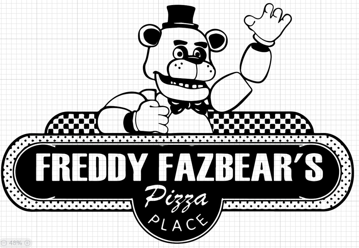 FNAF Movie Sign .SVG File highest Quality - Etsy Canada