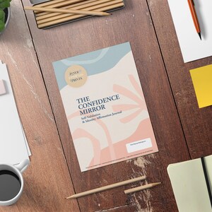 Specchio della fiducia stampabile / Schede di affermazioni quotidiane / Strumento per aumentare l'autostima / Mentalità positiva in formato PDF / Download immediato.