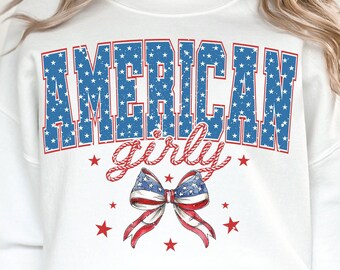 American Girly Png, Coquette 4th Of July Png, 4th Of July Png, American Flag Png, Fourth Of July PNG, Coquette Png, Sublimation Designs