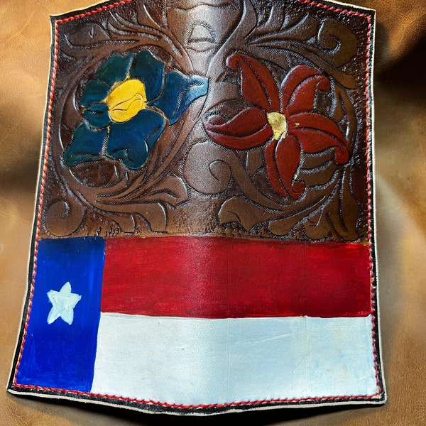 Leather Tally Book Cover Etsy