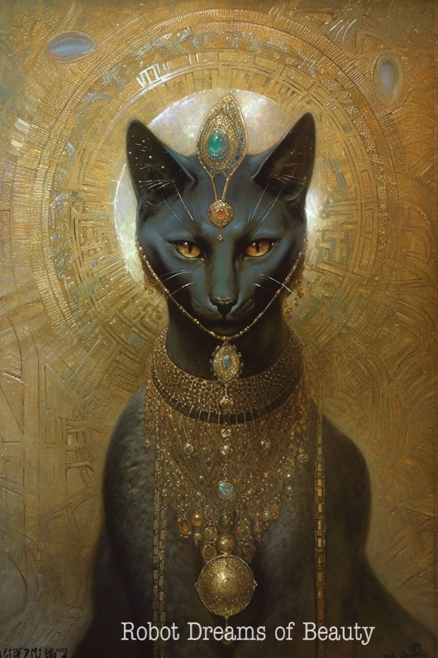Bastet, Cat Goddess of Egypt - Etsy