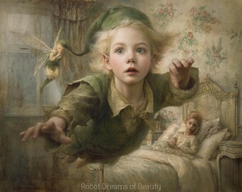 Peter Enters Wendy's Room