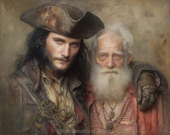 Captain Hook and Smee