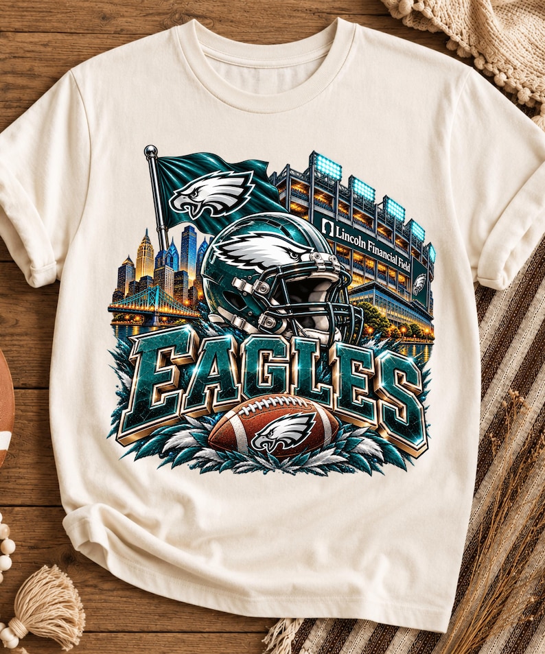 Philadelphia Eagles PNG, Eagles Football PNG, Philly Game Day Shirt ...