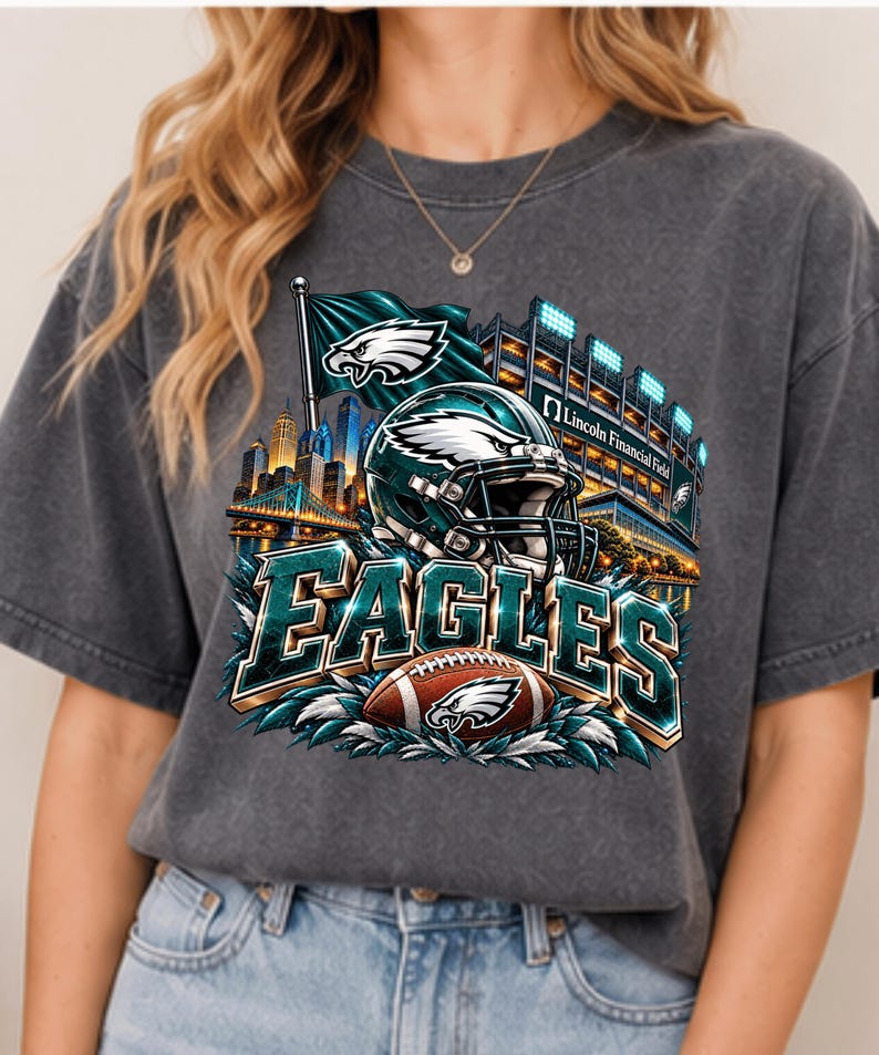 Philadelphia Eagles PNG, Eagles Football PNG, Philly Game Day Shirt ...