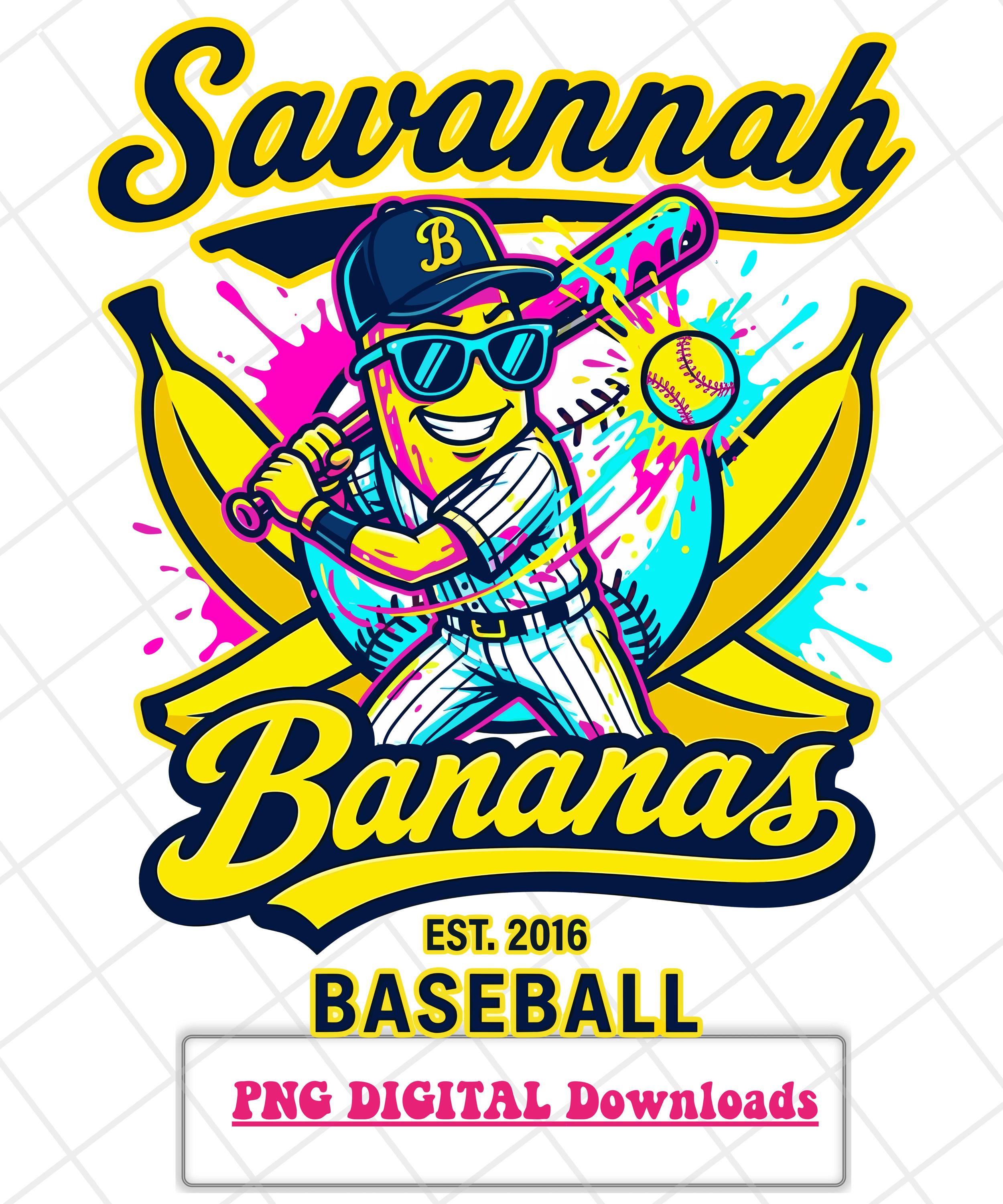 Savannah bananas baseball - Etsy 日本