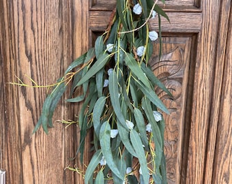 Fresh Organic Eucalyptus Branches-23"-26" -5 Branches- Made To Order -As Shown In Picture