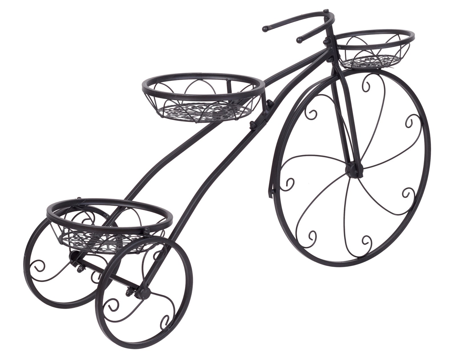 Tricycle Plant Stand Flower Pot Cart Bicycle Plant Holder Etsy