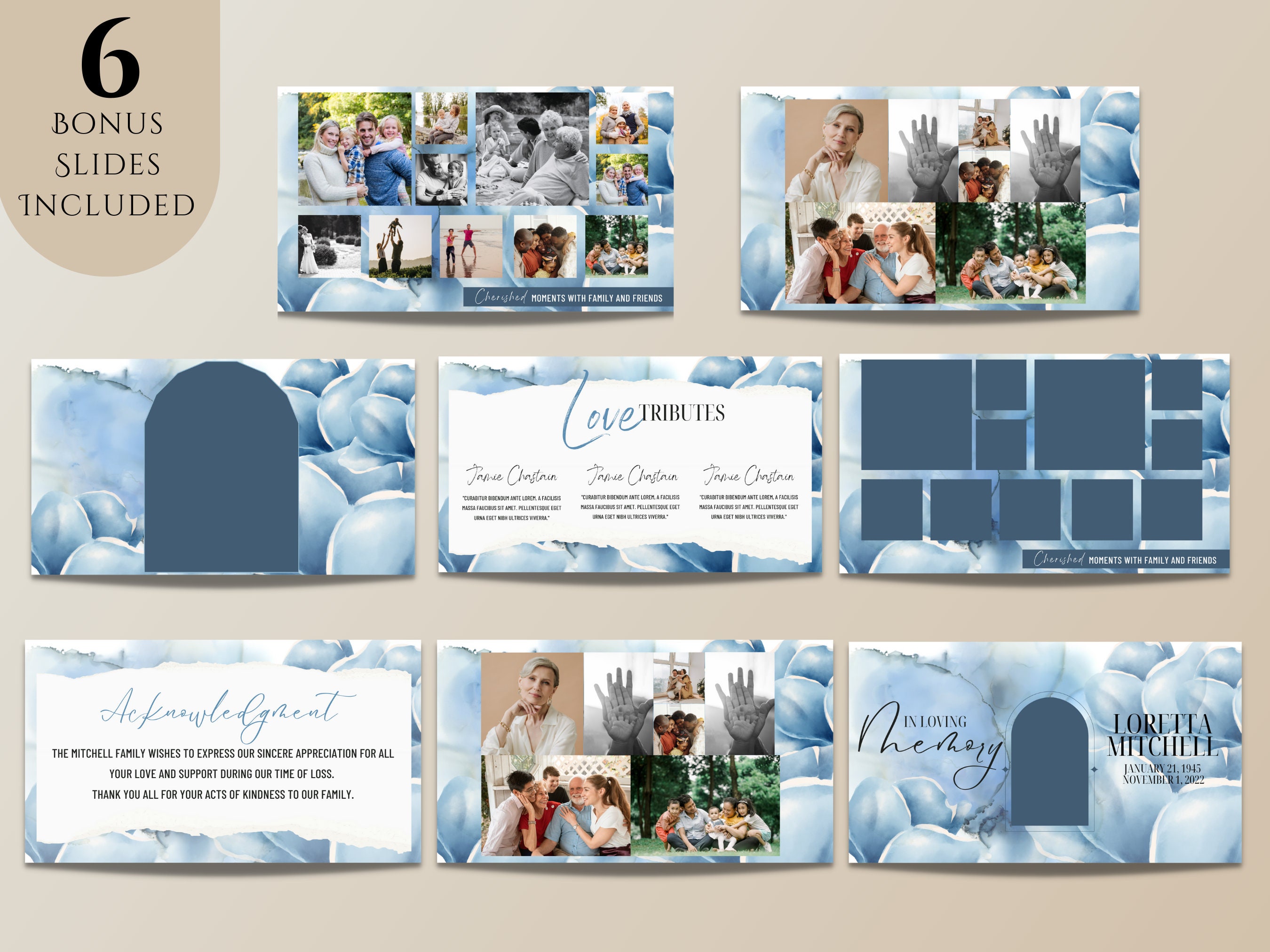 The Celebration Of Life Slideshow Template You Need Right Now - s8j26cf