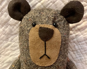 Memory Bear made from your Loved Ones Clothing. Each Bear is hand crafted and made with the upmost Care, Love, and Respect.