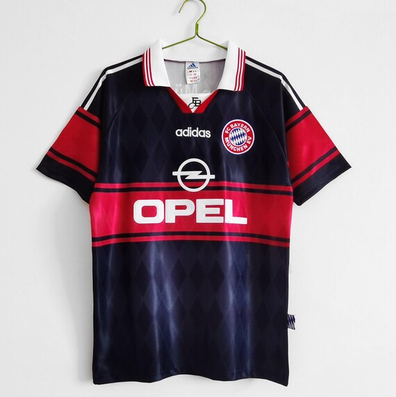 Bayern Munich Retro 11 97/99 Home Jersey - Etsy