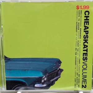 Vintage 00's Christian Rock/Pop Compilation CD, "Cheapskates Volume Two" from BEC Recordings, 2001.