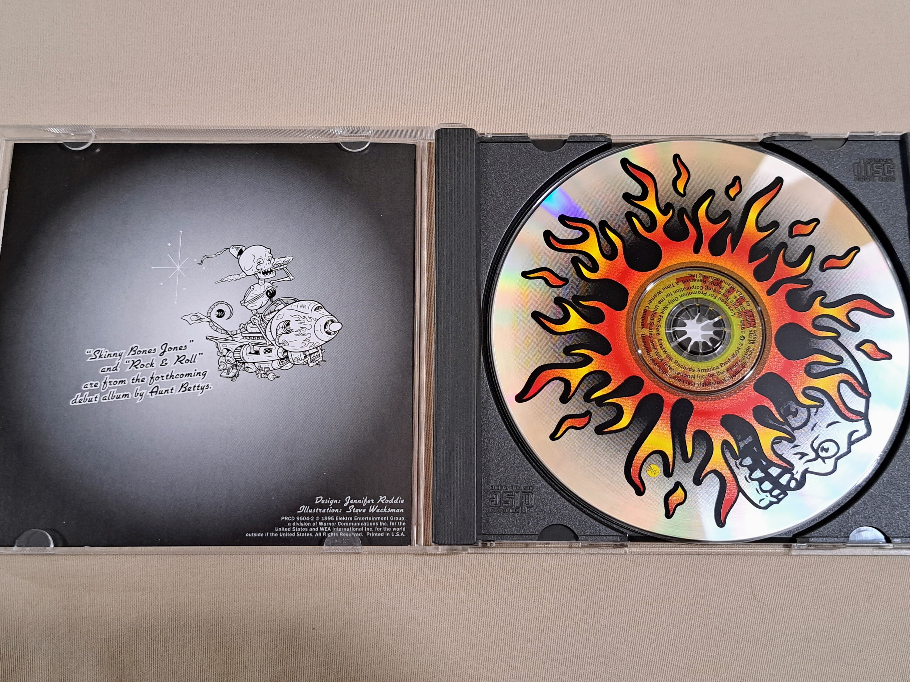 Vintage 90's Rock CD Single, 