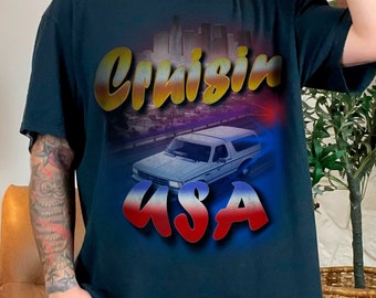 Cruisin USA, Vintage Inspired T-Shirt
