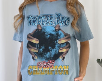 Freeze Tag World Champion, Vintage Inspired T-Shirt, 90s
