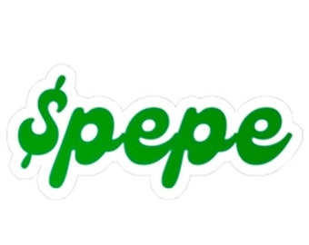 Pepe Kiss-Cut Vinyl Decals