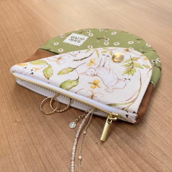 Round Wing Zipper Pouch PDF Sewing Pattern - Etsy