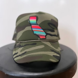 CALIFORNIA DREAMING • Embroidered Trucker Patch Hat