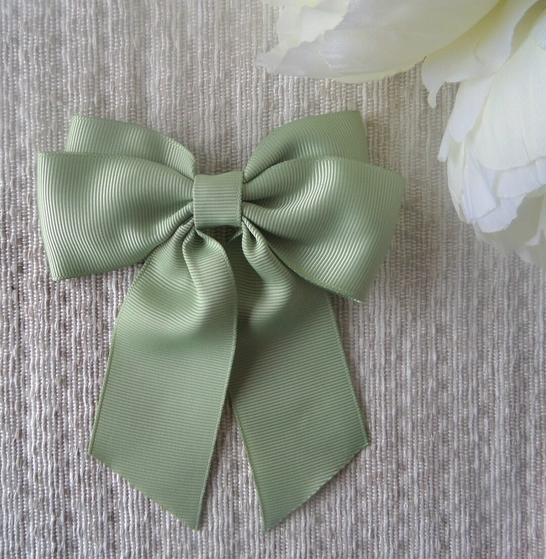 Green - Mirror Shell Work Women's Bow Hair Clip 22
