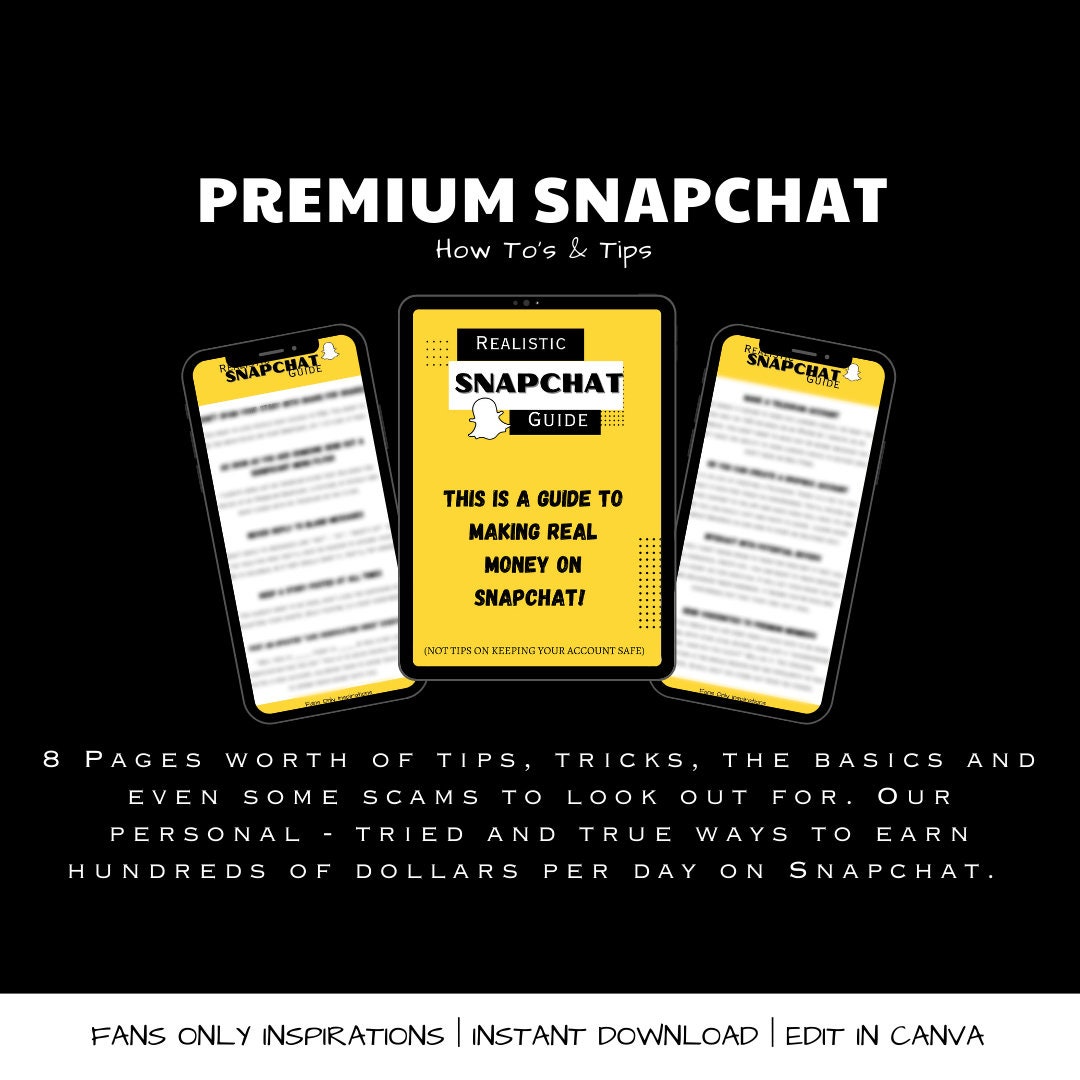 Snapchart Chart.pdf Snapchat Guide – Adult Industry Money Making Secrets (PDF Download ...
