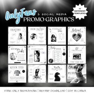 OnlyFans Promo-Grafikvorlagen in Celestial Theme, Promo-Vorlagen, Social Media-Vorlagen, OnlyFans-Vorlagen, OnlyFans-Content-Ideen