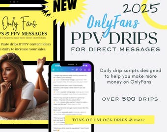 OnlyFans PPV Drips – Script di messaggi e idee per i contenuti (PDF)