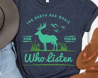 Listen To The Elk T-Shirt: Wilderness Hunting Tee