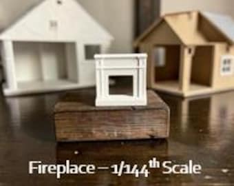 144th Scale Fireplace