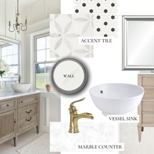 Moodboard-advies, interieurontwerp, badkamerontwerp, professionele stagingservices