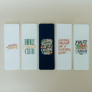 Christian Bookmark Set #5, Faith-Inspired Bookmarks, Jesus Bookmark, Unique Bookmark, Christian Bookmarks, Faith Bookmark, Faith Gift