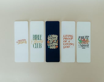 Christian Bookmark Set #5, Faith-Inspired Bookmarks, Jesus Bookmark, Unique Bookmark, Christian Bookmarks, Faith Bookmark, Faith Gift