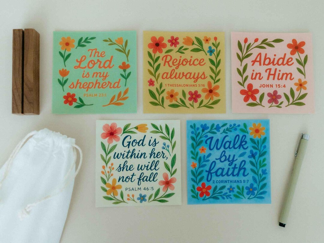 Scripture Card Display Set #2, Create Your Own Scripture Card Set ...