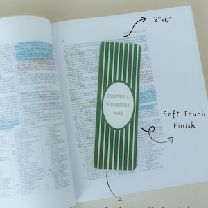 Christian Bookmark Set #1, Cute Bookmark, Bible Bookmark, Jesus Bookmark, Unique Bookmark, Religious Bookmark, Faith Bookmarks, Faith Gifts image 3