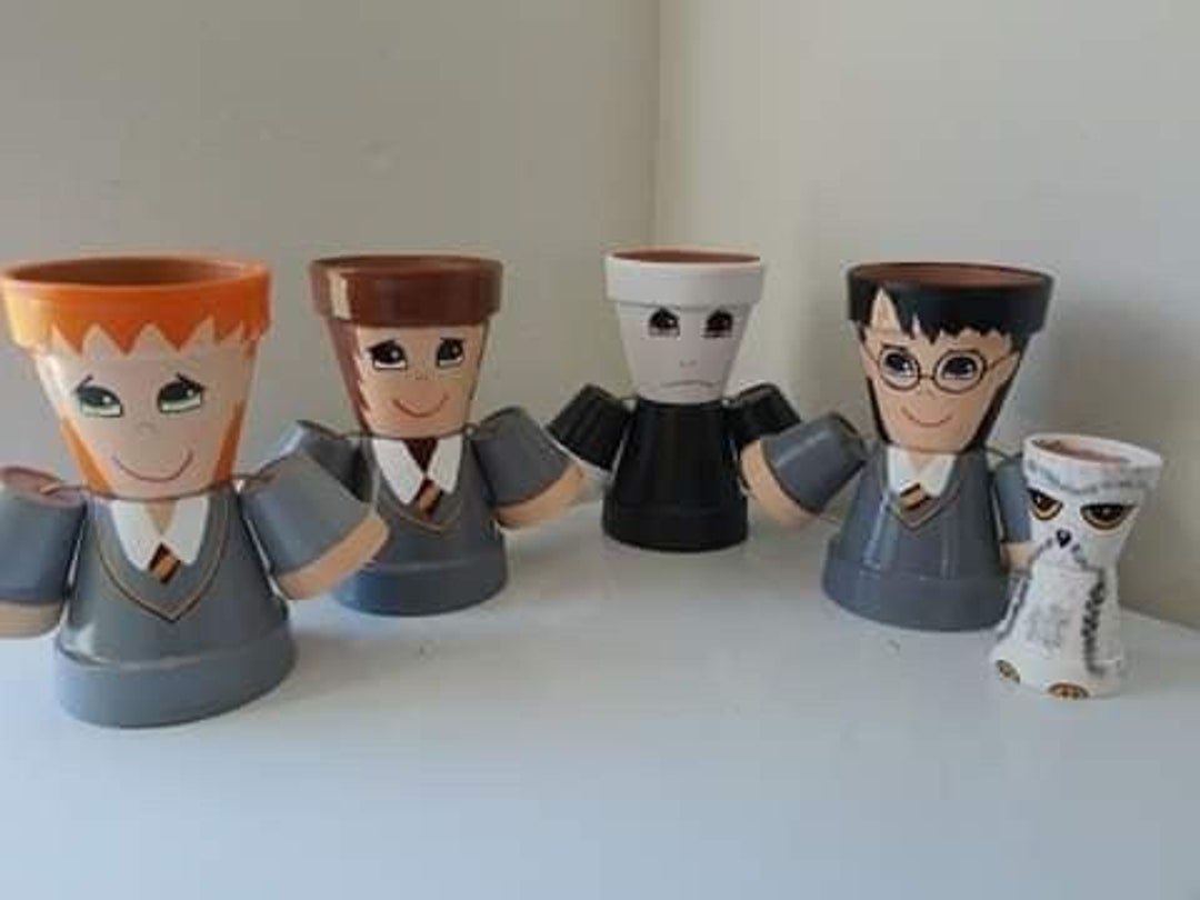 Harry Potter Pot Character Collection Etsy