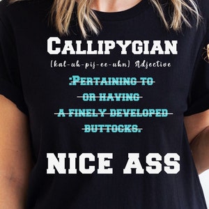 Callipygian Definition Print 