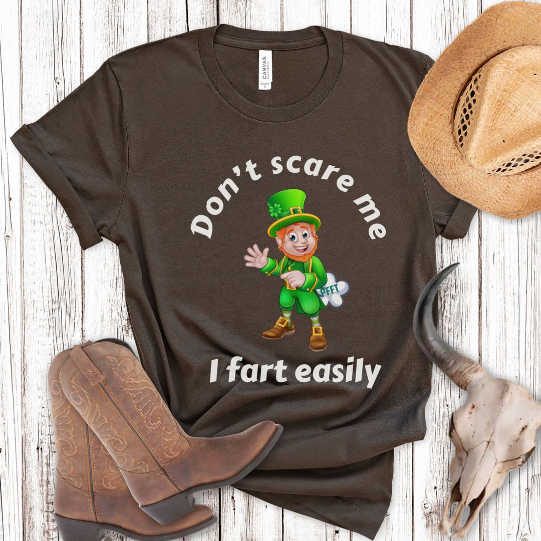 Funny Fart Gag Gift Offensive Husband Gift St. Patrick's Day Tshirt