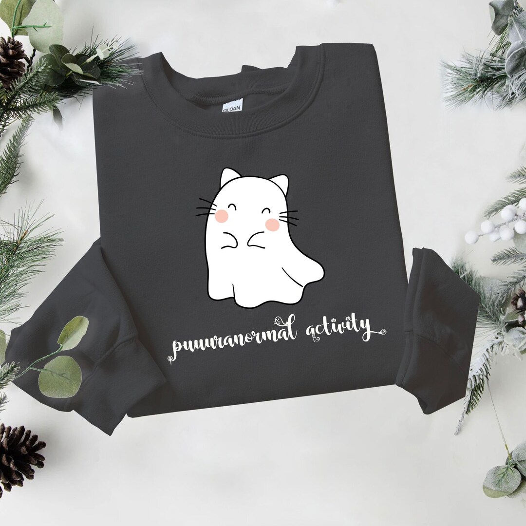 Funny Halloween Cat Quotes Tshirt Funny Cat Sayings Etsy