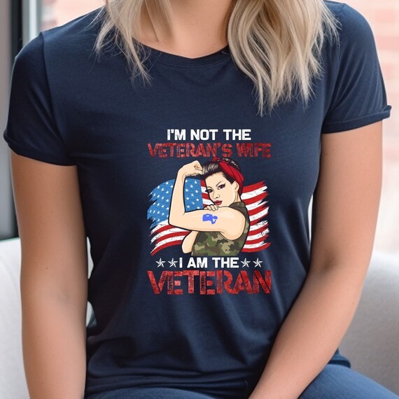 Female Veteran Pride Shirt | Patriotic Gift for Women Veterans | Military  Appreciation Tee | Strong \u0026 Stylish Empowering Apparel for Her - Etsy