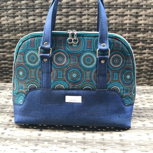 Momentum Bowler Bolso Hecho A Mano Corcho Algodón Canadá