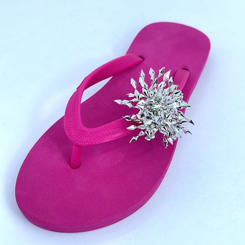 Popit Flip Flop for Woman Sandal With Changeable Charm Shoe Clip Summer ...