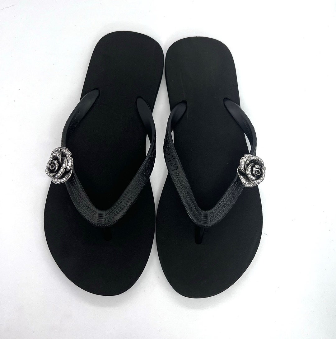 Popit Flip Flop for Woman Popit Sandal With Changeable Charm Summer