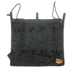 Hanging Storage Bag Holder End of Bed Shoe Organizer with 10 Pockets for Bed Rails