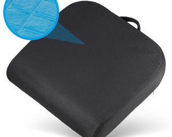 Gel-Enhanced Memory Foam Seat Cushion – Ultimate Comfort & Support