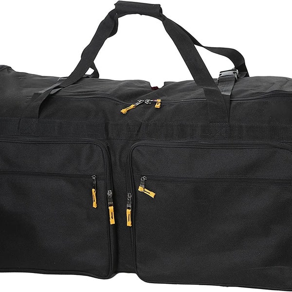 Camp 1800 Denier Heavy Duty Soft Trunk With Shoulder Strap Name Embroidered