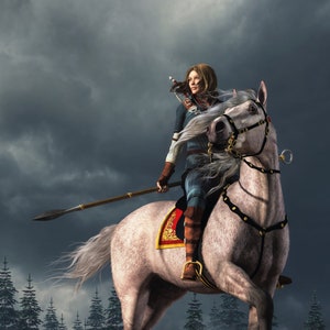 Ranger Woman - Print - Fantasy Wall Art