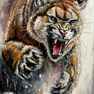 Gatto assassino - Stampa artistica di puma