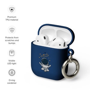 Funda de goma para AirPods Zen Astronaut