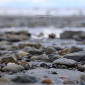 Arte murale/tela/puzzle/cartolina/fotografia/download digitale/stampa istantanea/mare/costa/spiaggia/ciottoli/Alaska